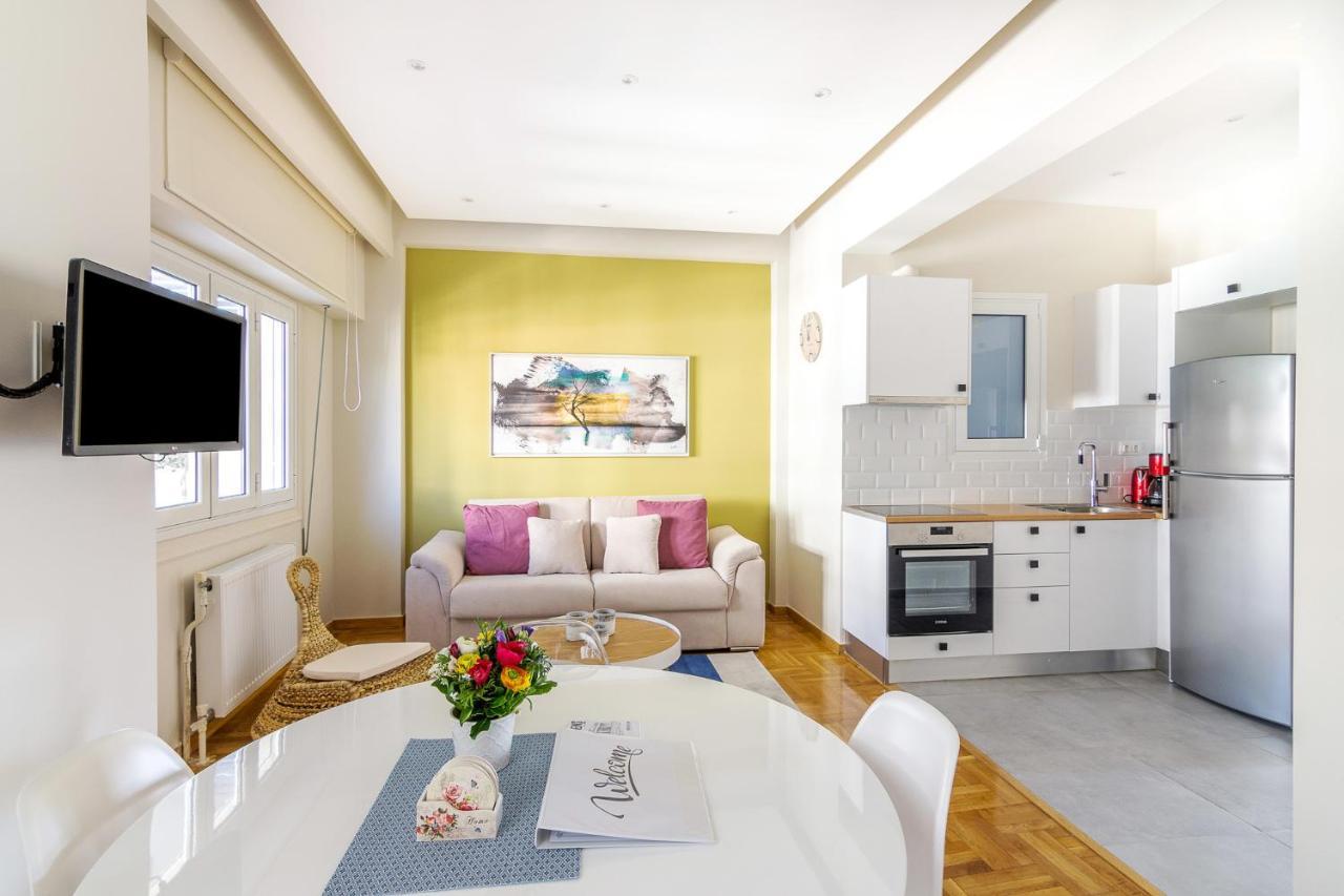 Apartament Chic Penthouse For 4 Ppl In Kolonaki Ateny Zewnętrze zdjęcie