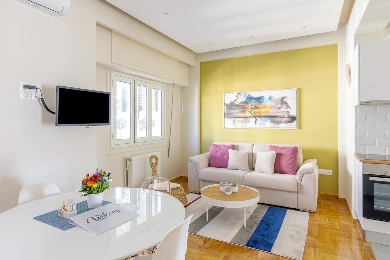 Apartament Chic Penthouse For 4 Ppl In Kolonaki Ateny Zewnętrze zdjęcie